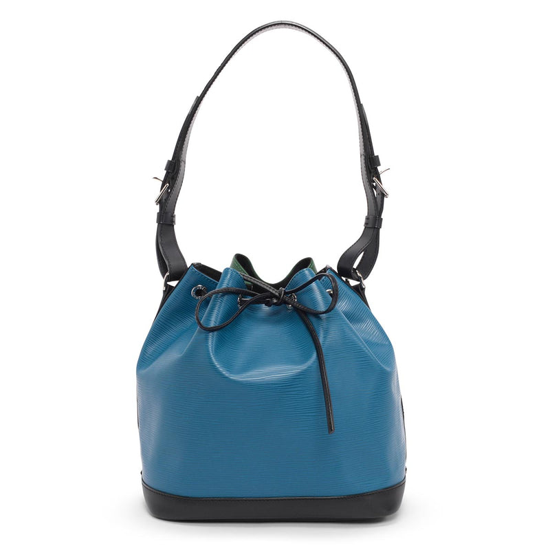 Louis Vuitton Tri-Colour Epi Petit Noe NM Bag - Blue Spinach