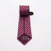 Bulgari Red Pictorial Tie - Blue Spinach