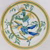 Hermes Multi-Color Porcelain Toucans Serving Plate - Blue Spinach