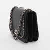 Chanel Black Lambskin Small Braided Chic Flap Bag - Blue Spinach