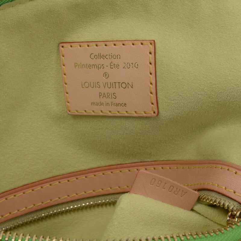 Louis Vuitton Green Ombre Monogram Denim Sunburst PM - Blue Spinach