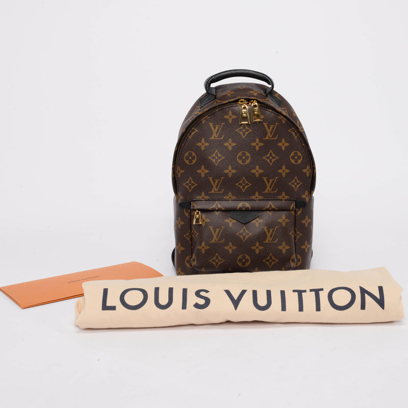 Louis Vuitton Monogram Palm Springs PM Backpack - Blue Spinach