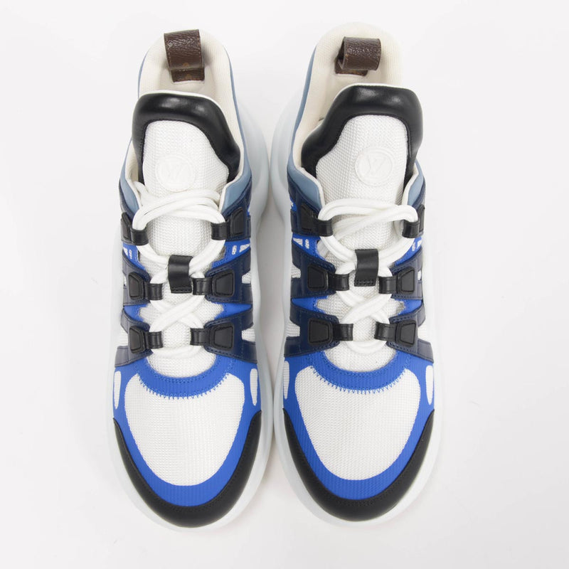 Louis Vuitton Blue Technical Mesh Archlight Sneakers 42 - Blue Spinach