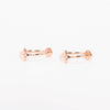 Louis Vuitton Pink Gold & Diamond Idylle Blossom Small Hoop Earrings - Blue Spinach