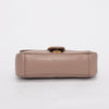 Gucci Dusty Pink Matelasse Small GG Marmont Bag - Blue Spinach