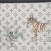 Louis Vuitton Savane Monogram Dune Chapman Pochette Voyage GM - Blue Spinach