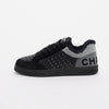 Chanel Charcoal Mixed Fibers Logo Sneakers 40 - Blue Spinach