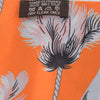 Hermes Orange Silk Brazil Maxi Twilly - Blue Spinach