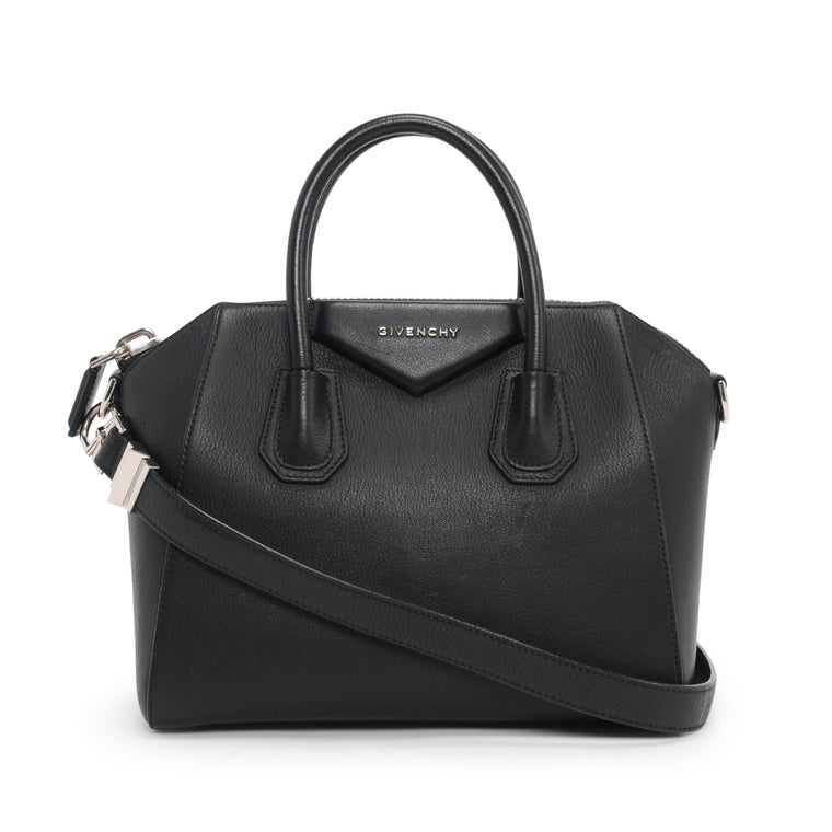 Givenchy Black Sugar Goatskin Small Antigona