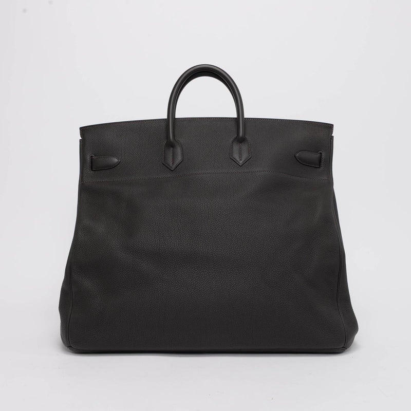 Hermes Macassar Veau Togo HAC 50 PHW - Blue Spinach