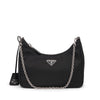 Prada Black Re-Nylon Re-Edition 2005 Bag - Blue Spinach