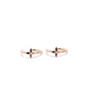 Louis Vuitton Pink Gold & Diamond Idylle Blossom Small Hoop Earrings - Blue Spinach