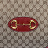 Gucci Red GG Canvas Horsebit Tote - Blue Spinach