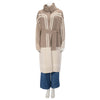 Hermes Beige Cashmere Brides de Gala Long Cardigan FR 34 - Blue Spinach