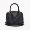 Gucci Navy Microguccissima Mini Dome Bag - Blue Spinach