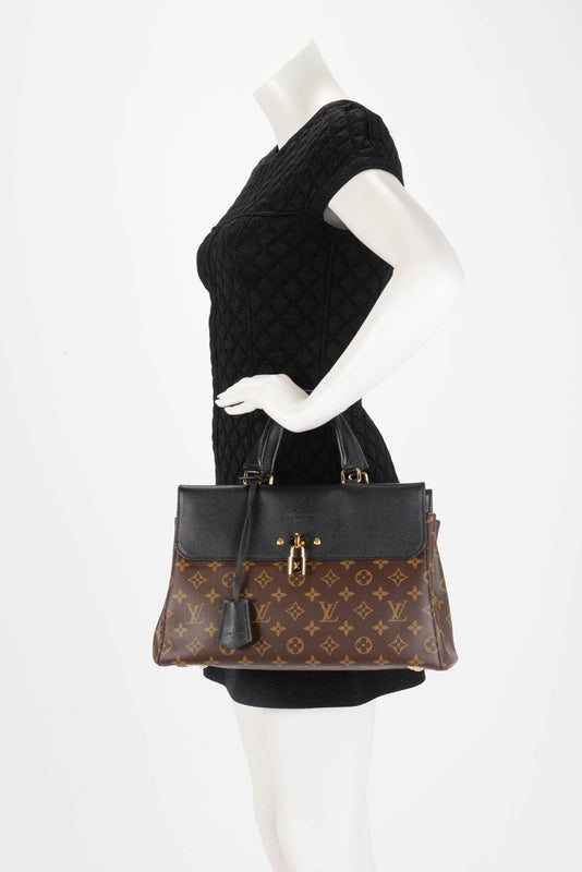 Louis Vuitton Black Monogram Venus Bag - Blue Spinach