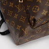 Louis Vuitton Noir Monogram Canvas Palm Springs MM Backpack - Blue Spinach