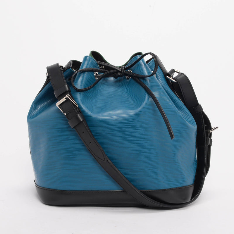 Louis Vuitton Tri-Colour Epi Petit Noe NM Bag - Blue Spinach