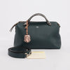 Fendi Amazzonia Calfskin & Elaphe Medium By The Way Bag - Blue Spinach