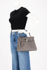 Hermes Gris Etain Togo Kelly 28 - Blue Spinach