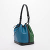 Louis Vuitton Tri-Colour Epi Petit Noe NM Bag - Blue Spinach