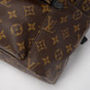 Louis Vuitton Noir Monogram Canvas Palm Springs MM Backpack - Blue Spinach