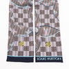 Louis Vuitton Silk Damier Pop Print Bandeau - Blue Spinach