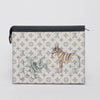 Louis Vuitton Savane Monogram Dune Chapman Pochette Voyage GM - Blue Spinach