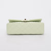 Chanel Mint Green Caviar Small Classic Double Flap Bag - Blue Spinach