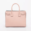 Saint Laurent Pink Smooth Calfskin Baby Sac de Jour Bag - Blue Spinach