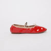 Valentino Red Patent Rockstud Ballerina Flats 36 - Blue Spinach