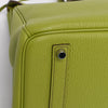 Hermes Vert Anis Togo Birkin 35 PHW - Blue Spinach