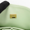 Chanel Mint Green Caviar Small Classic Double Flap Bag - Blue Spinach