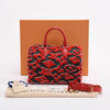 Louis Vuitton Black & Red Monogram Urs Fischer Speedy 25 - Blue Spinach