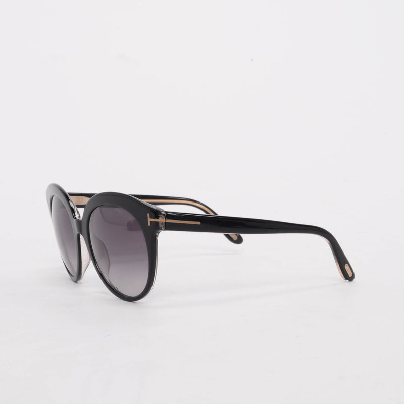 Tom Ford Black Monica Sunglasses - Blue Spinach