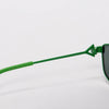 Bottega Veneta Green Turn Sunglasses - Blue Spinach