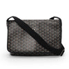 Goyard Black Goyardine Capetien MM Messenger Bag - Blue Spinach