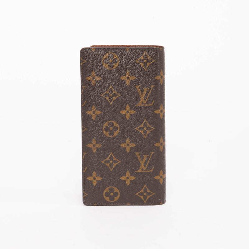 Louis Vuitton Monogram Brazza Wallet - Blue Spinach