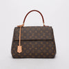 Louis Vuitton Blue Glacial Monogram Canvas Cluny MM - Blue Spinach