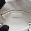 Dior White Lambskin Cannage My ABCDior Small Lady Dior Bag - Blue Spinach