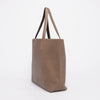 Hermes Etoupe & Chocolate Clemence Double Sens 36 Tote - Blue Spinach