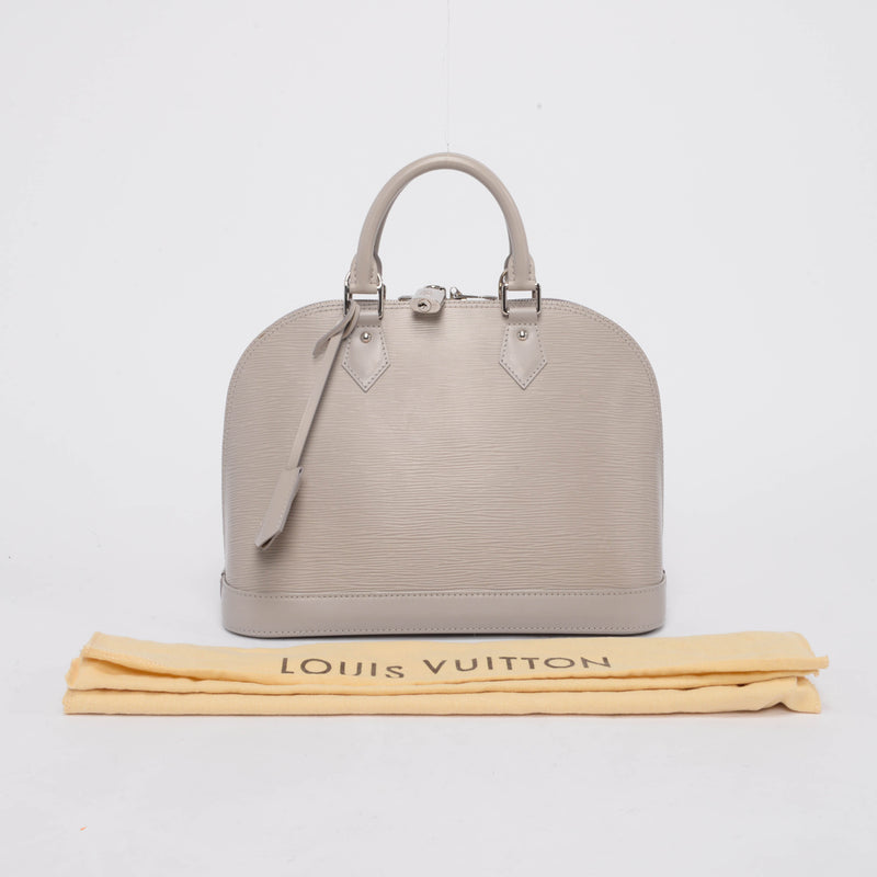 Louis Vuitton Gris Epi Leather Alma PM - Blue Spinach