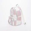 Louis Vuitton White Damier Spray Leather Racer Backpack - Blue Spinach