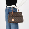 Louis Vuitton Blue Glacial Monogram Canvas Cluny MM - Blue Spinach