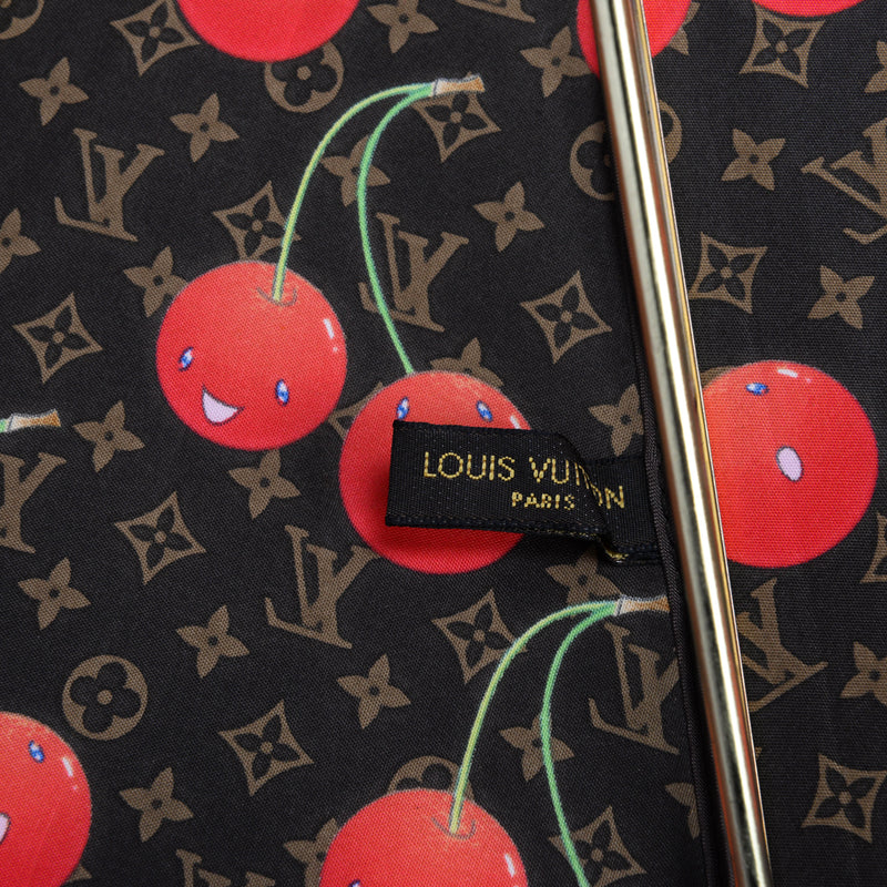 Louis Vuitton Monogram Cerises Takashi Murakami Umbrella - Blue Spinach