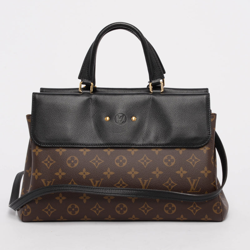 Louis Vuitton Black Monogram Venus Bag - Blue Spinach