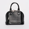 Louis Vuitton Black Electric Epi Alma BB - Blue Spinach