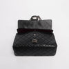 Chanel Black Aged Calfskin 2.55 Reissue 226 Flap Bag - Blue Spinach