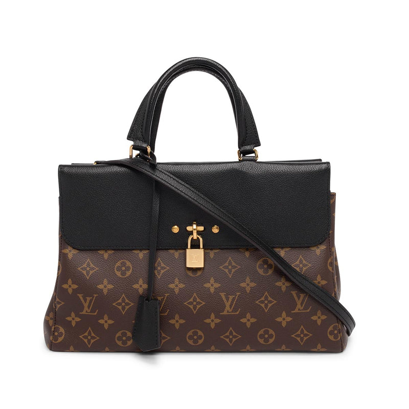 Louis Vuitton Black Monogram Venus Bag - Blue Spinach