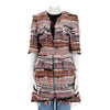 Chanel Multi Colour Fantasy Tweed S/S Jacket FR 40 - Blue Spinach